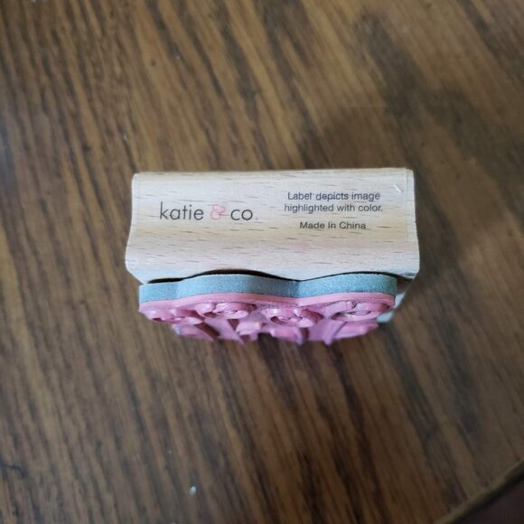 Katie & Co Tulip Flower garden rubber stamp 2 x 2 - Picture 6 of 6